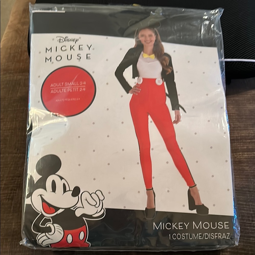 Disney Mickey Mouse Women's Red Costume (3 pc set)